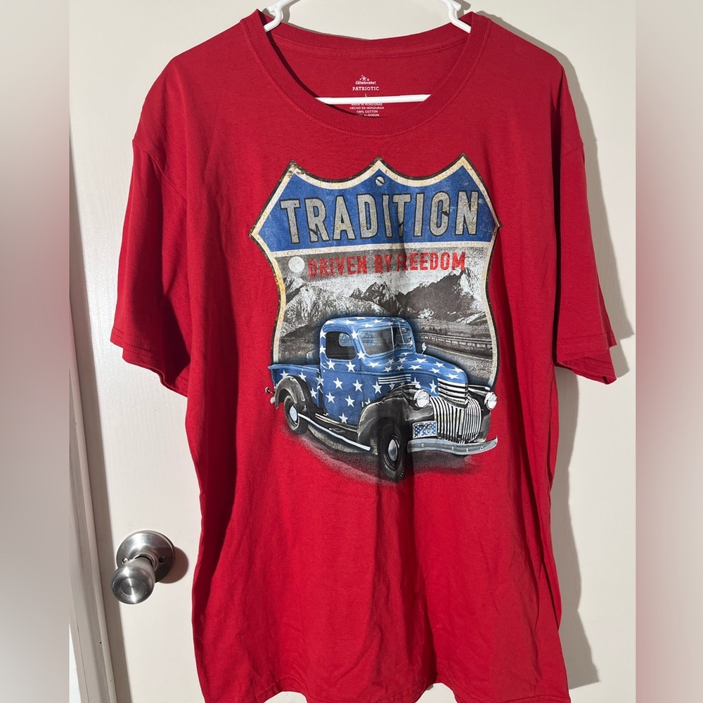 Two Patriotic T shirts.